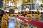 Патриаршее служение в Неделю 19-ю по Пятидесятнице в Храме Христа Спасителя. Празднование 100-летия Всероссийского общества глухих
