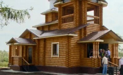 В селе Вышелей Городищенского района открыта деревянная церковь в честь Михаила Архангела