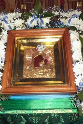 В храм свт. Николая Чудотворца г. Пензы доставлен чудотворный образ Нижнеломовской Казанской иконы Божией Матери