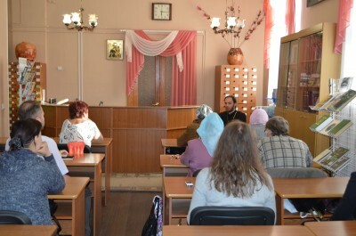 В рамках православного лектория состоялась очередная встреча жителей г. Пензы со священником Виталием Зориным