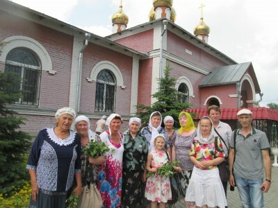 Пензенские паломники посетили храм Серафима Саровского в п. Чаадаевка