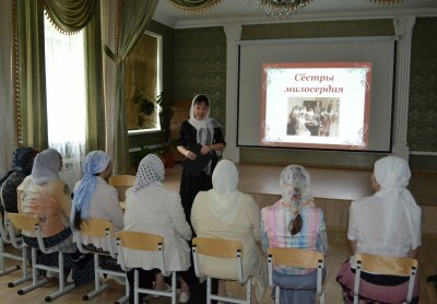 В воскресной школе при Петропавловском храме Пензы прошла встреча с сестрами милосердия