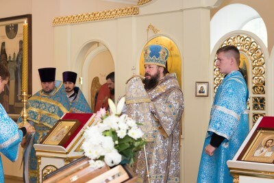 В день своего рождения митрополит Серафим совершил Литургию в Воскресенском храме при Пензенском епархиальном управлении