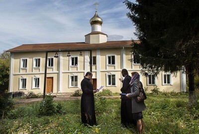 Представители епархиального отдела по религиозному образованию и катехизации посетили Богословку