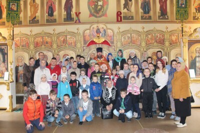 Воспитанники воскресной школы «Зернышки» приняли участие в богослужении