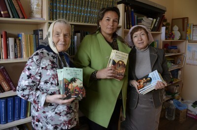Пополнились фонды библиотеки при храме Серафима Саровского в Пензе