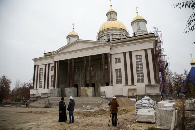 Строительство Спасского кафедрального собора в Пензе вступило в заключительную фазу