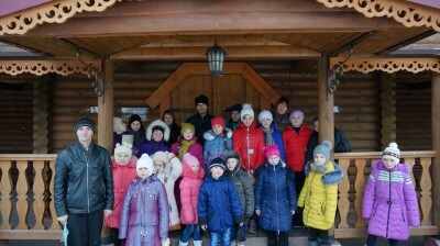 Воспитанники мокшанской воскресной школы посетили Нижнеломовский Казанско-Богородицкий мужской монастырь