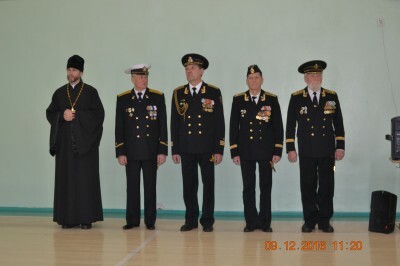 Священник поздравил кадетов с принятием присяги