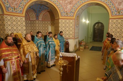 Протоиерей Антоний Шварев принял участие в соборном богослужении в Бутырском замке