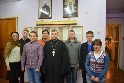 В Заречном состоялась встреча актива православного молодежного общества «Фавор» с духовником