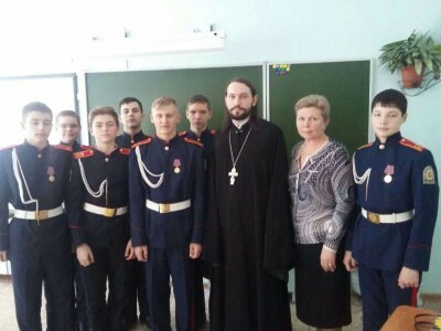 Пензенские кадеты почтили память убиенного воина Евгения Родионова