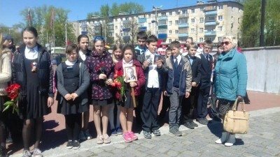 Воспитанники православной гимназии приняли участие в акции «Бессмертный полк»