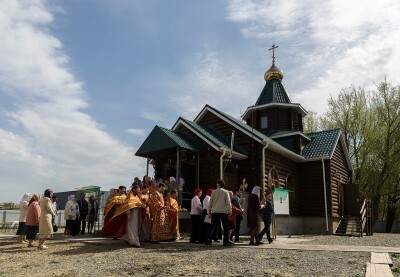 В храме блаженной Матроны Московской встретили престольный праздник