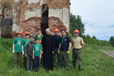 Православная молодежь совершила труднический выезд в Чемодановку