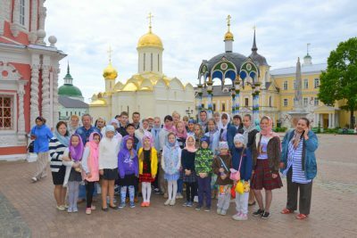 Воспитанники воскресной школы “Горлица” совершили паломническую поездку в Троице-Сергиеву Лавру