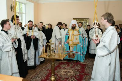 В Пензенской духовной семинарии почтили память убиенного ректора архимандрита Николая (Орлова)