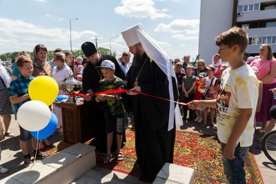 В Арбековской заставе открылся православный клуб раннего развития «Колокольчик»