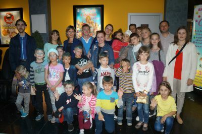 Воспитанники воскресной школы при Георгиевском храме села Бессоновка посетили кинотеатр