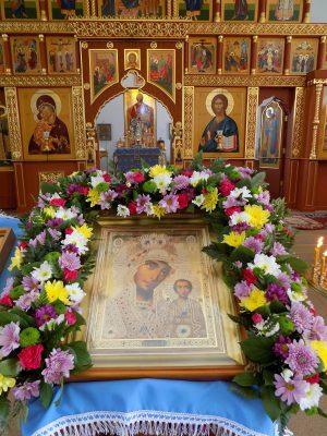 Престольный праздник отметили в Казанском храме с. Трофимовка