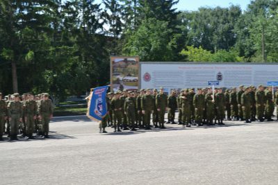 Представители Пензенской епархии приняли участие в открытии второй смены юнармейского оборонно-спортивного лагеря «Гвардеец-2”