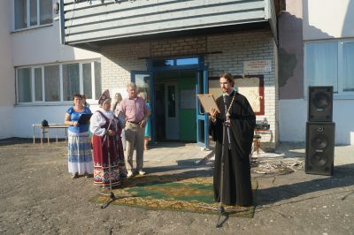 Благочинный Бессоновского района иерей Александр Угольков посетил село Вазерки