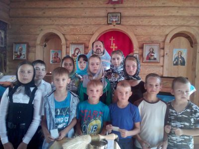 В селе Дигилевка молебен перед началом учебного года