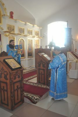Димитриевский храм г. Каменки отметил праздник Успения Пресвятой Богородицы