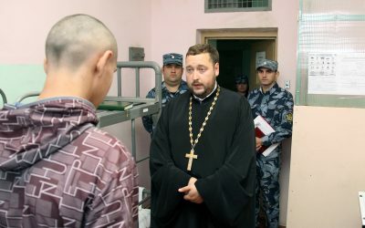 Протоиерей Антоний Шварев провел духовно-просветительскую беседу с подростками, содержащимися в СИЗО-1