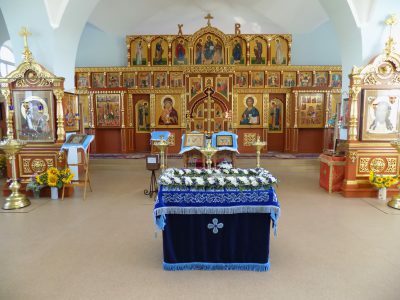 Празднование Успения Пресвятой Богородицы в селе Трофимовка