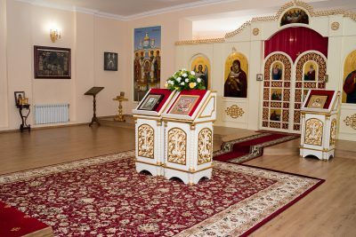 В день своего рождения митрополит Серафим совершил Литургию в Воскресенском храме при Пензенском епархиальном управлении