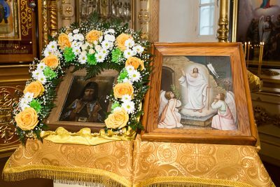 В канун престольного праздника митрополит Серафим совершил всенощное бдение в Митрофановском храме г. Пензы