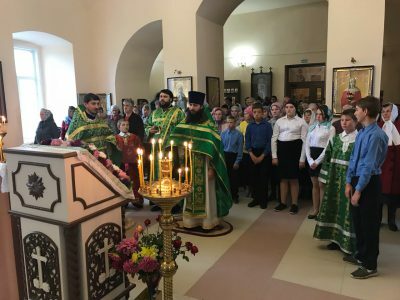 Престольный праздник отметили в храме во имя прп. Сергия Радонежского в селе Головинщино