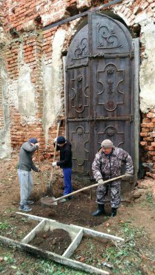 Добровольцы совершили труднический выезд в село Стяжкино