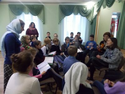 Двухдневный осенний сбор для воспитанников воскресных школ во время школьных каникул