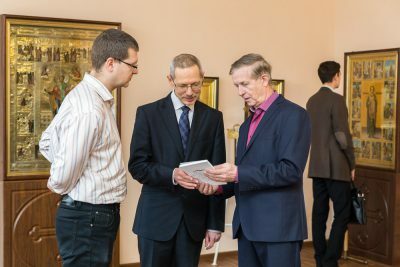 В Пензенской духовной семинарии состоялась встреча с Михаилом Витальевичем Шкаровским