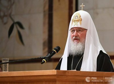Патриарх Кирилл призвал общество стремиться к солидарному идеалу, в котором царит единство и братство