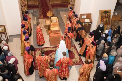 В Пензу принесен ковчег с частицами мощей новомучеников и исповедников Церкви Русской