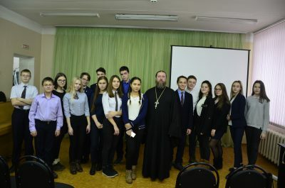 В Пензе в рамках православного лектория состоялась встреча со священником Андреем Поляковым