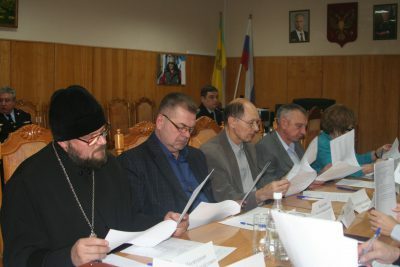 Священник принял участие в заседании Общественного совета при УМВД по г. Пенза