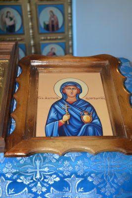 В день памяти святой Анастасии Узорешительницы в ИК-7 был совершен водосвятный молебен