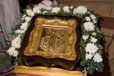 В канун праздника Крещения Господня митрополит Серафим совершил всенощное бдение в Успенском кафедральном соборе