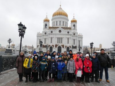 Паломническая поездка воспитанников воскресных школ в Москву