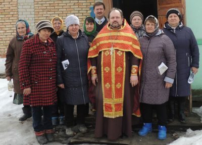 В селе Можарка Городищенского района впервые за последние десятилетия состоялось православное богослужение