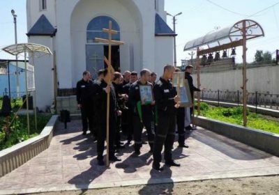 В исправительной колонии №4 в день памяти святителя Николая Чудотворца прошла Божественная литургия