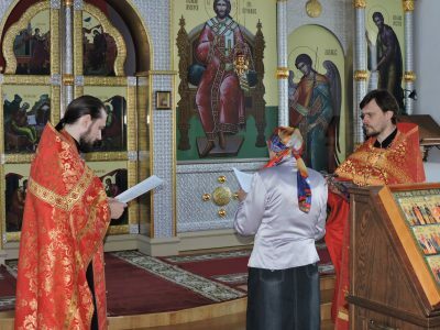 В Спасо-Преображенском мужском монастыре состоялся Чин присоединения к Православной Церкви члена религиозной организации Свидетелей Иеговы