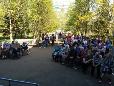 Священнослужитель поздравил подопечных Пензенского дома ветеранов с Днем Победы