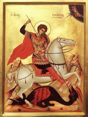 Мощи великомученика Георгия Победоносца прибудут в Покровскую церковь города Городища
