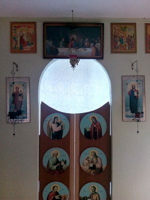 В наркологическом диспансере села Русский Ишим отслужен молебен о страждущих недугом винопития и наркомании