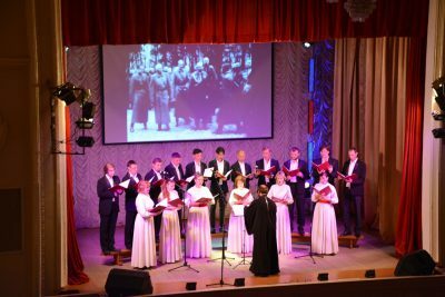 В Доме культуры города Каменки состоялся концерт Пензенского епархиального камерного хора «Спас»
